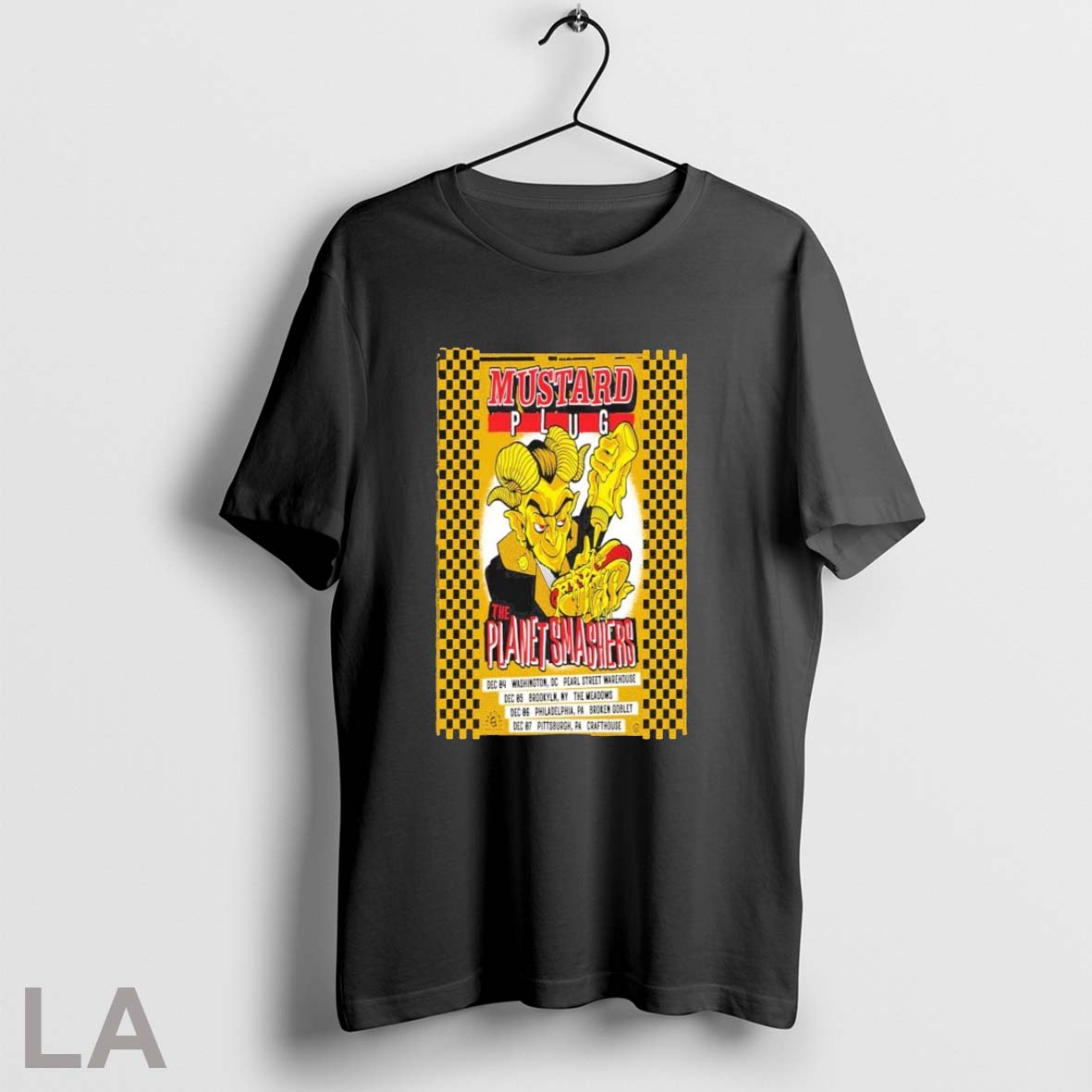 Original The Planet Smashers Mustard Plug Concert - Adult & Kids T-Shirts, Sweatshirts & Hoodies apparel design preview 1