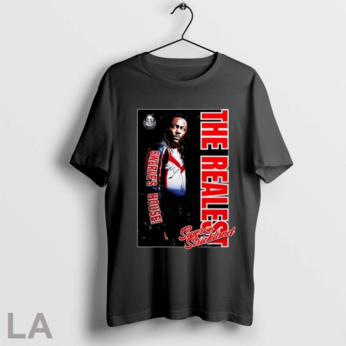 Original The Realest Swerve Strickland Aew Wrestling - Adult & Kids T-Shirts, Sweatshirts & Hoodies apparel design preview 1