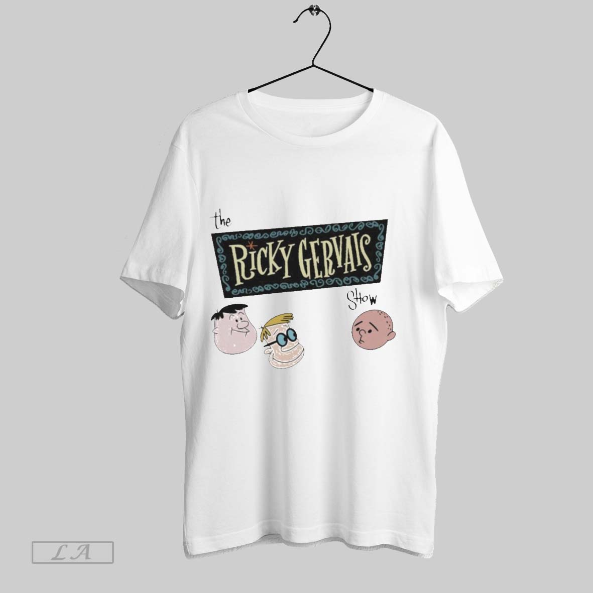 Original The Ricky Gervais Show - Adult & Kids T-Shirts, Sweatshirts & Hoodies apparel design preview 1