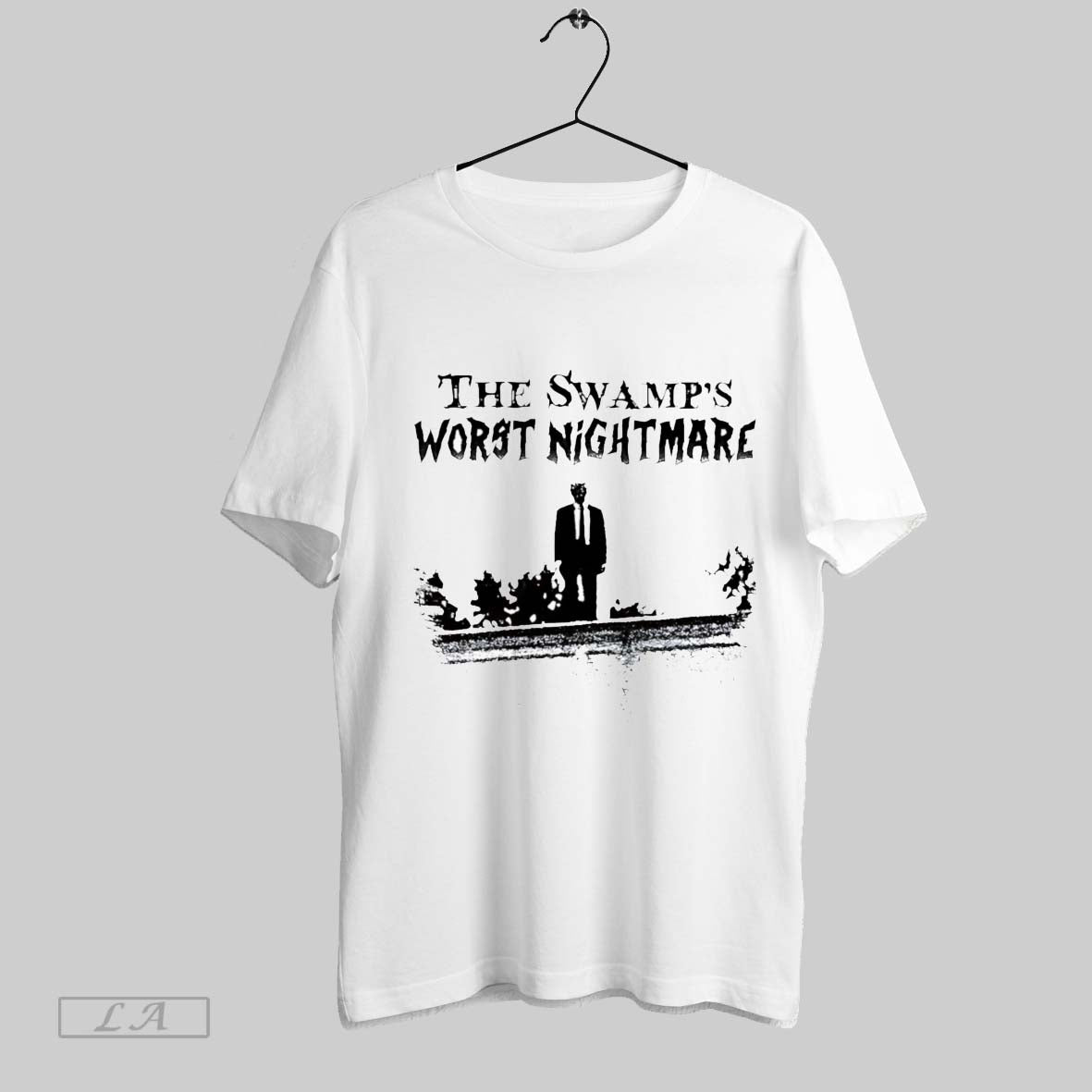 Original The Swamps Worst Nightmare White Poster - Adult & Kids T-Shirts, Sweatshirts & Hoodies apparel design preview 1