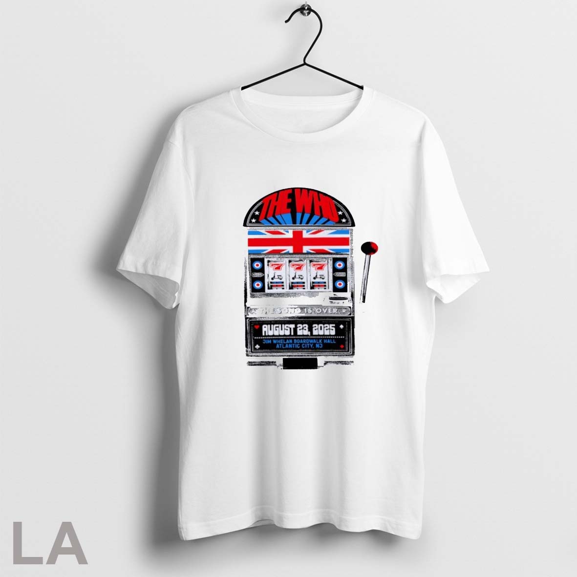 Original The Who Atlantic City Nj Jim Whelan - Adult & Kids T-Shirts, Sweatshirts & Hoodies apparel design preview 1