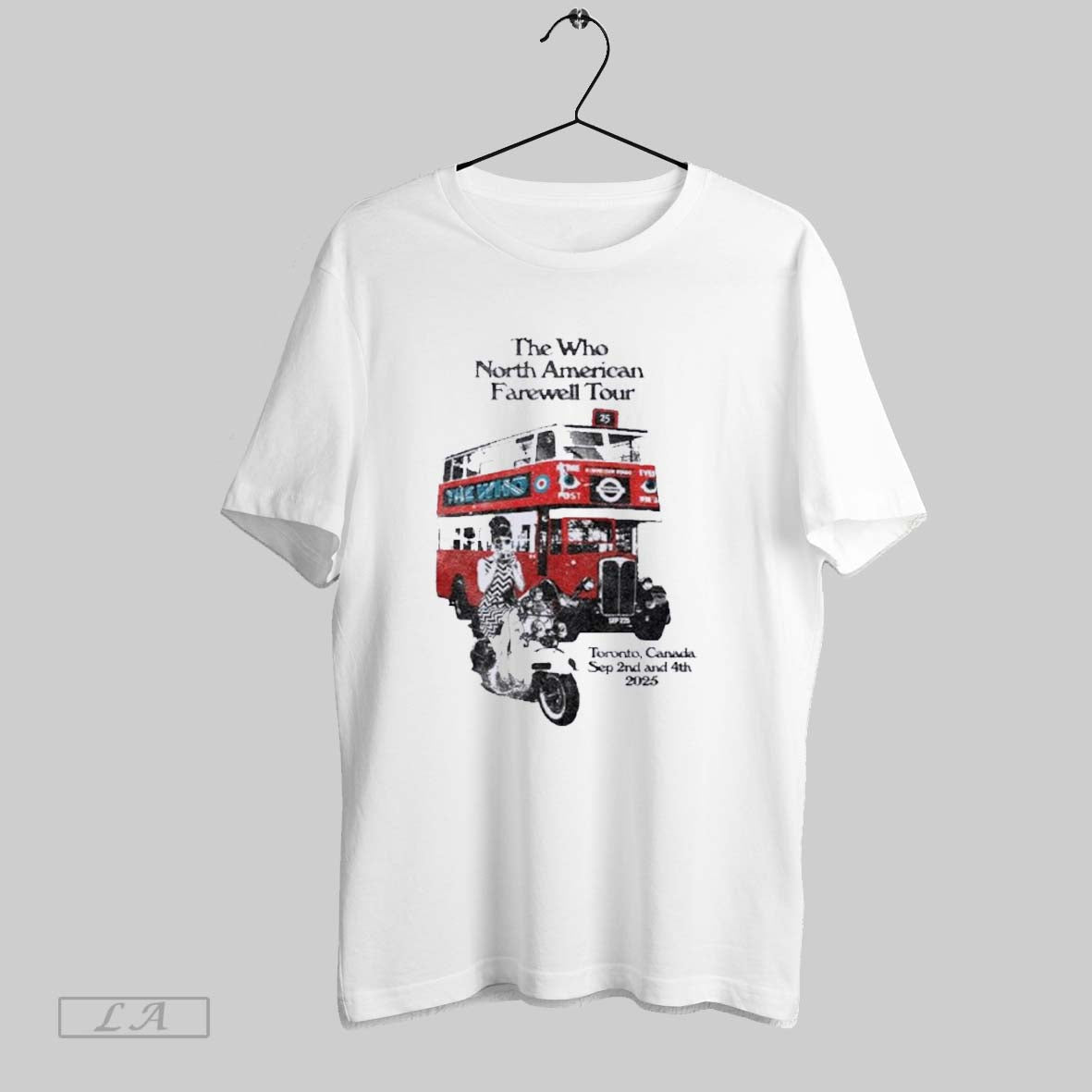 Original The Who Event Toronto On 2025 - Adult & Kids T-Shirts, Sweatshirts & Hoodies apparel design preview 1