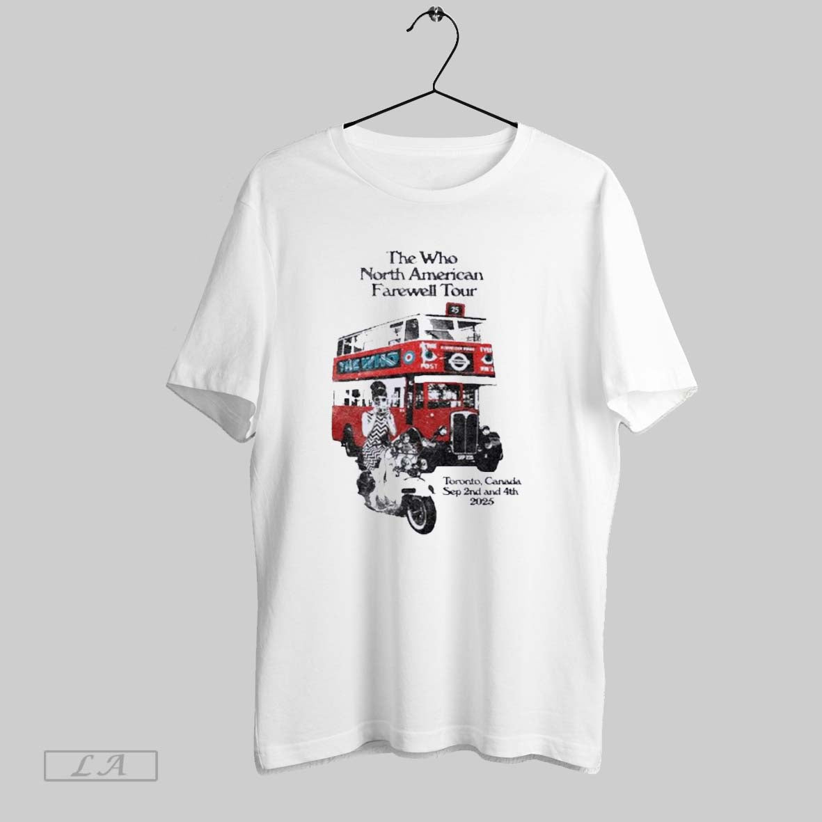 Original The Who Toronto Canada September 2nd And 4th - Adult & Kids T-Shirts, Sweatshirts & Hoodies apparel design preview 1