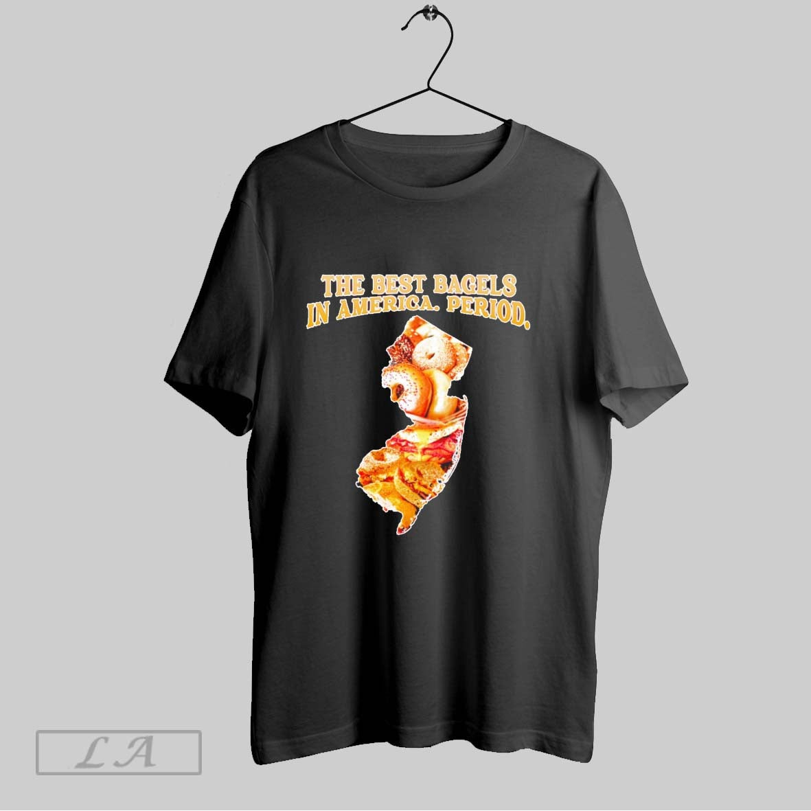 Original The Best Bagels In America Period - Adult & Kids T-Shirts, Sweatshirts & Hoodies apparel design preview 1
