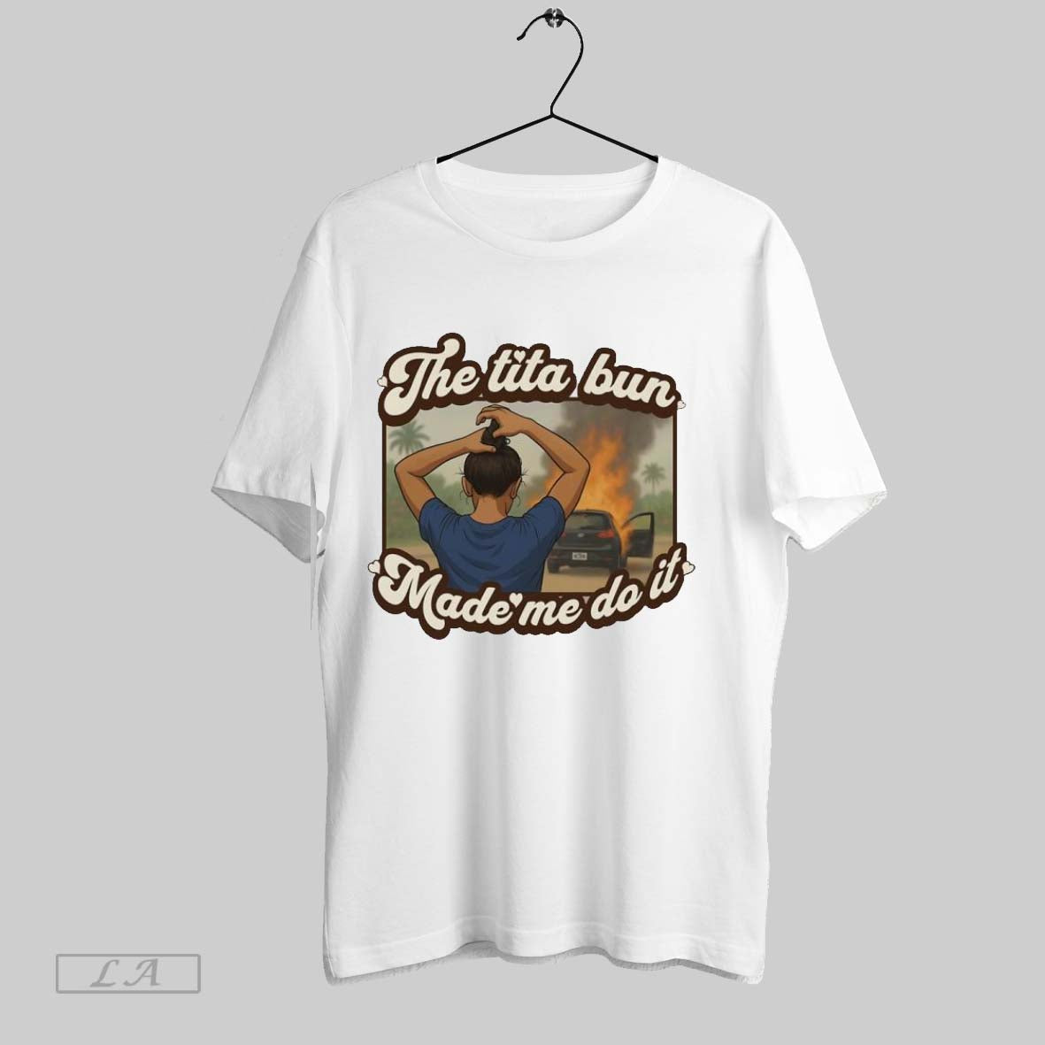 Original The Tita Bun Made Me Do It - Adult & Kids T-Shirts, Sweatshirts & Hoodies apparel design preview 1