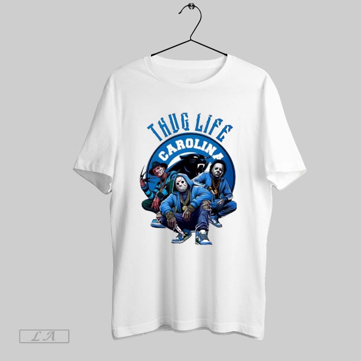Original Thug Life Carolina Freddy Jason Michael - Adult & Kids T-Shirts, Sweatshirts & Hoodies apparel design preview 1