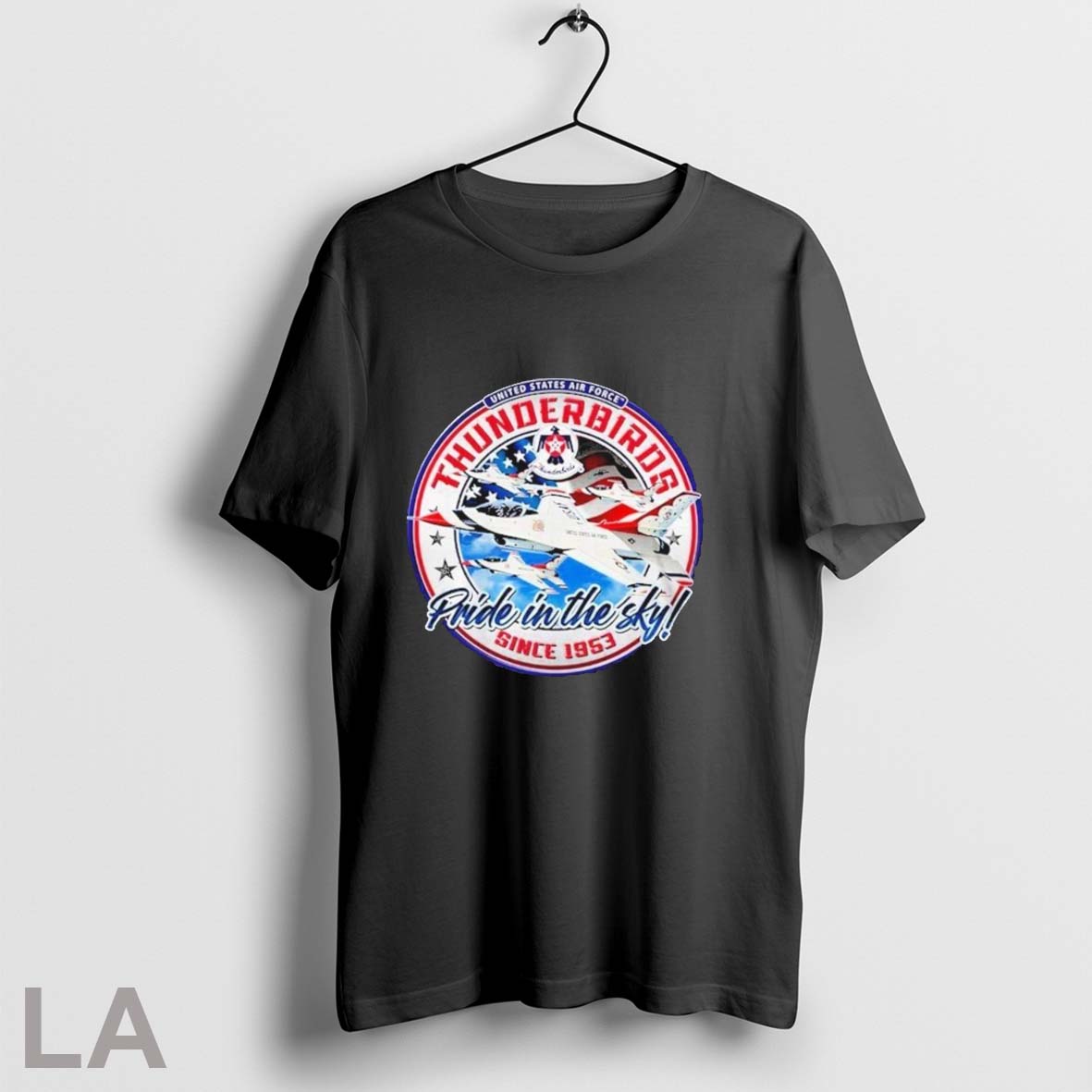 Original Thunderbird Pride In The Sky United States - Adult & Kids T-Shirts, Sweatshirts & Hoodies apparel design preview 1