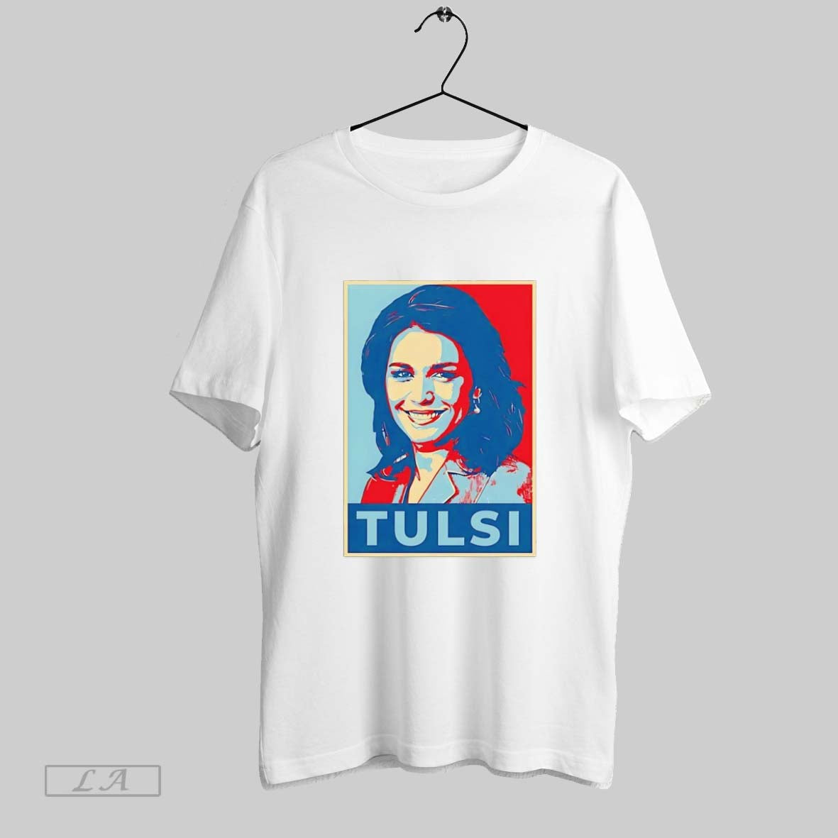 Original Tulsi Gabbard Hope Portrait - Adult & Kids T-Shirts, Sweatshirts & Hoodies apparel design preview 1