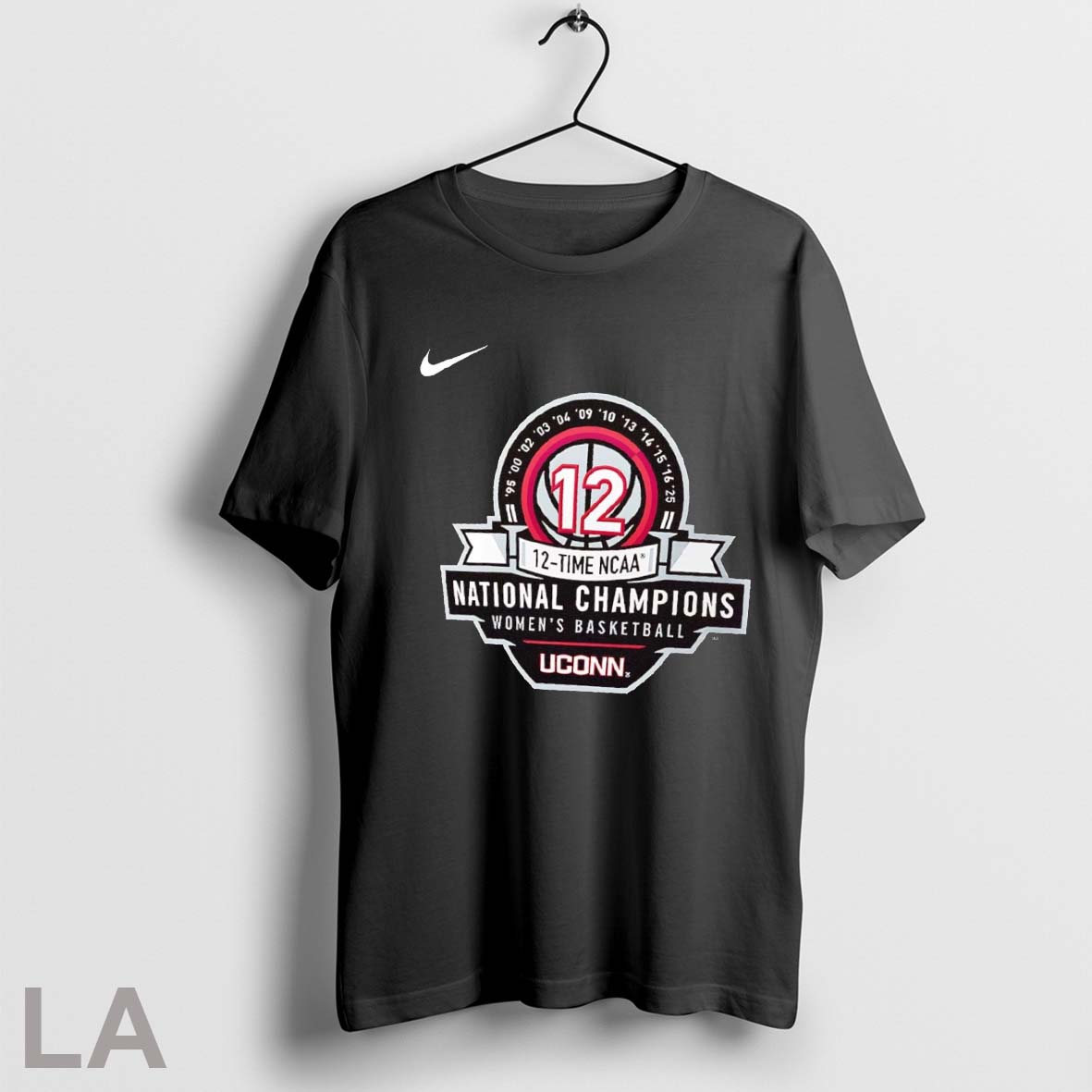 Original Uconn Huskies Womens Basketball 12 Time Ncaa - Adult & Kids T-Shirts, Sweatshirts & Hoodies apparel design preview 1