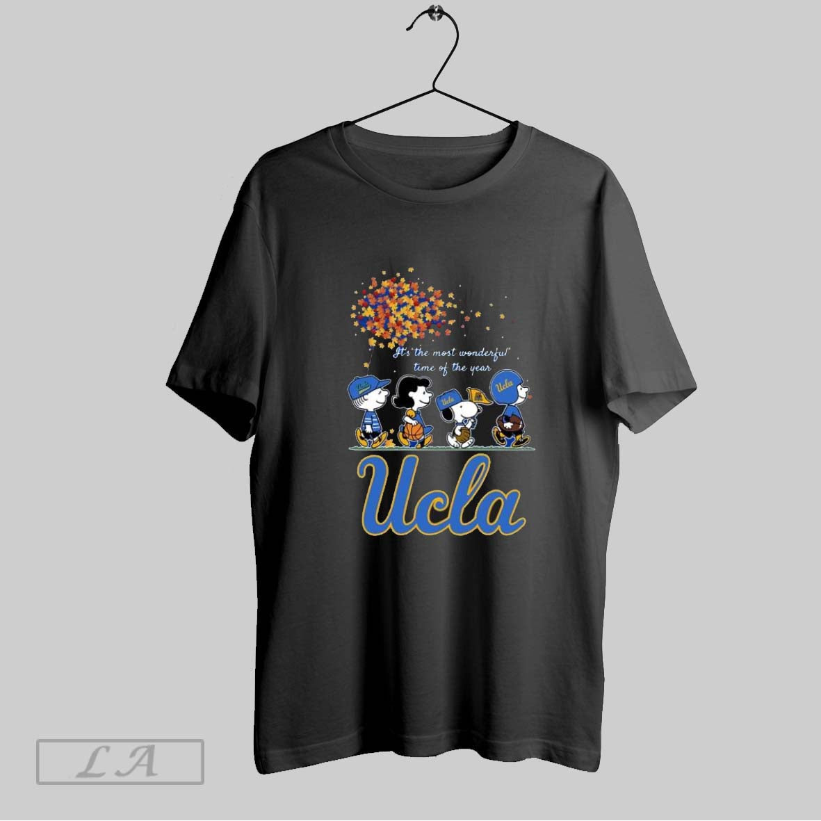 Original Ucla Bruins And Peanuts Character Its The - Adult & Kids T-Shirts, Sweatshirts & Hoodies apparel design preview 1