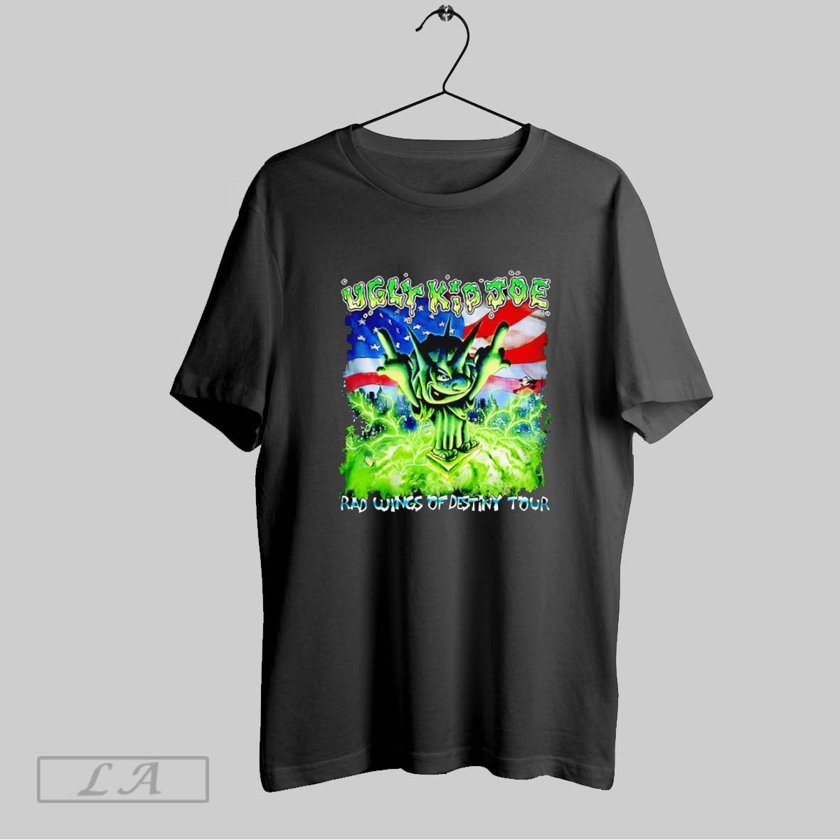 Original Ugly Kid Joe Rad Wings Of Destiny Tour - Adult & Kids T-Shirts, Sweatshirts & Hoodies apparel design preview 1