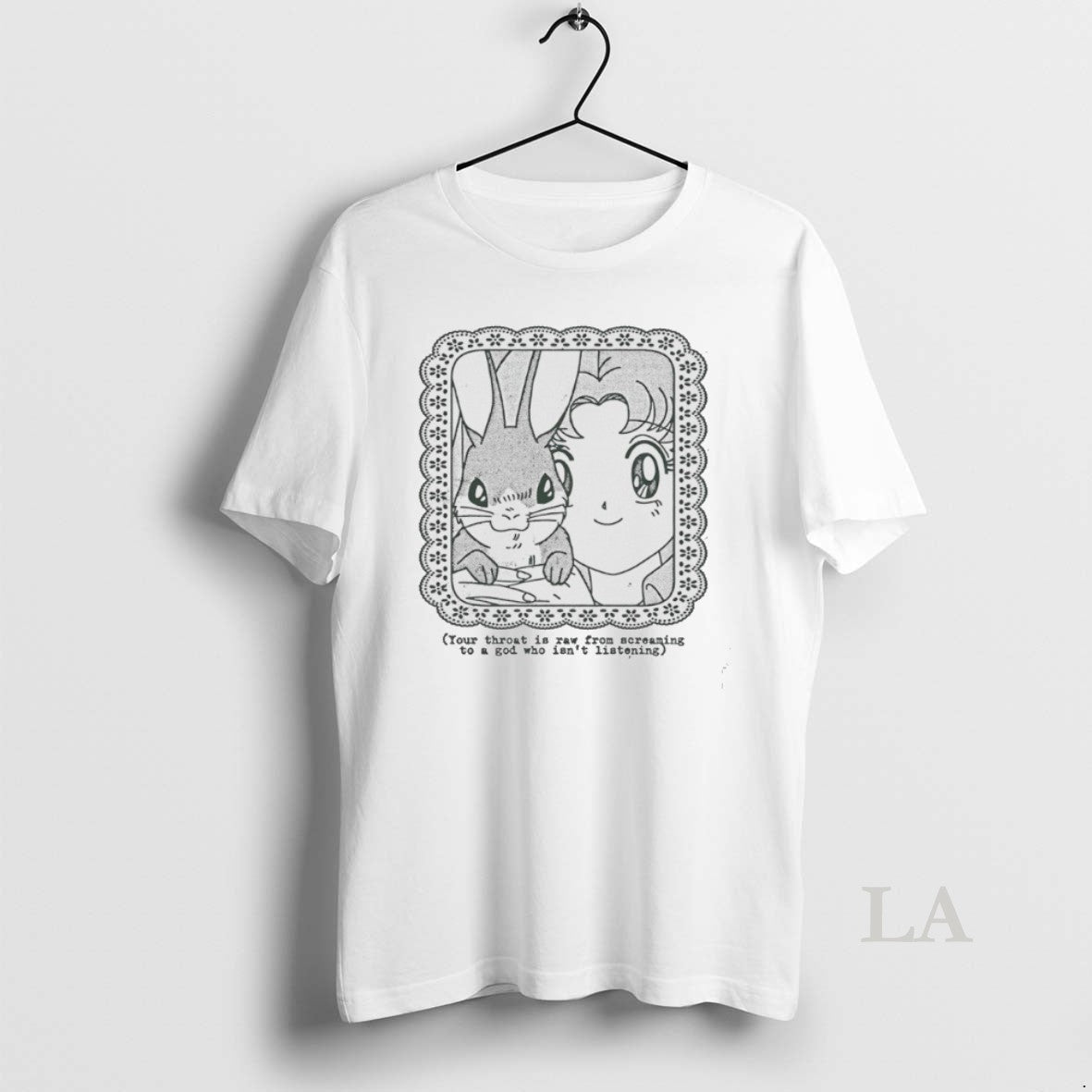 Original Usagi Tsukino And Bunny Your Throat Is Raw - Adult & Kids T-Shirts, Sweatshirts & Hoodies apparel design preview 1