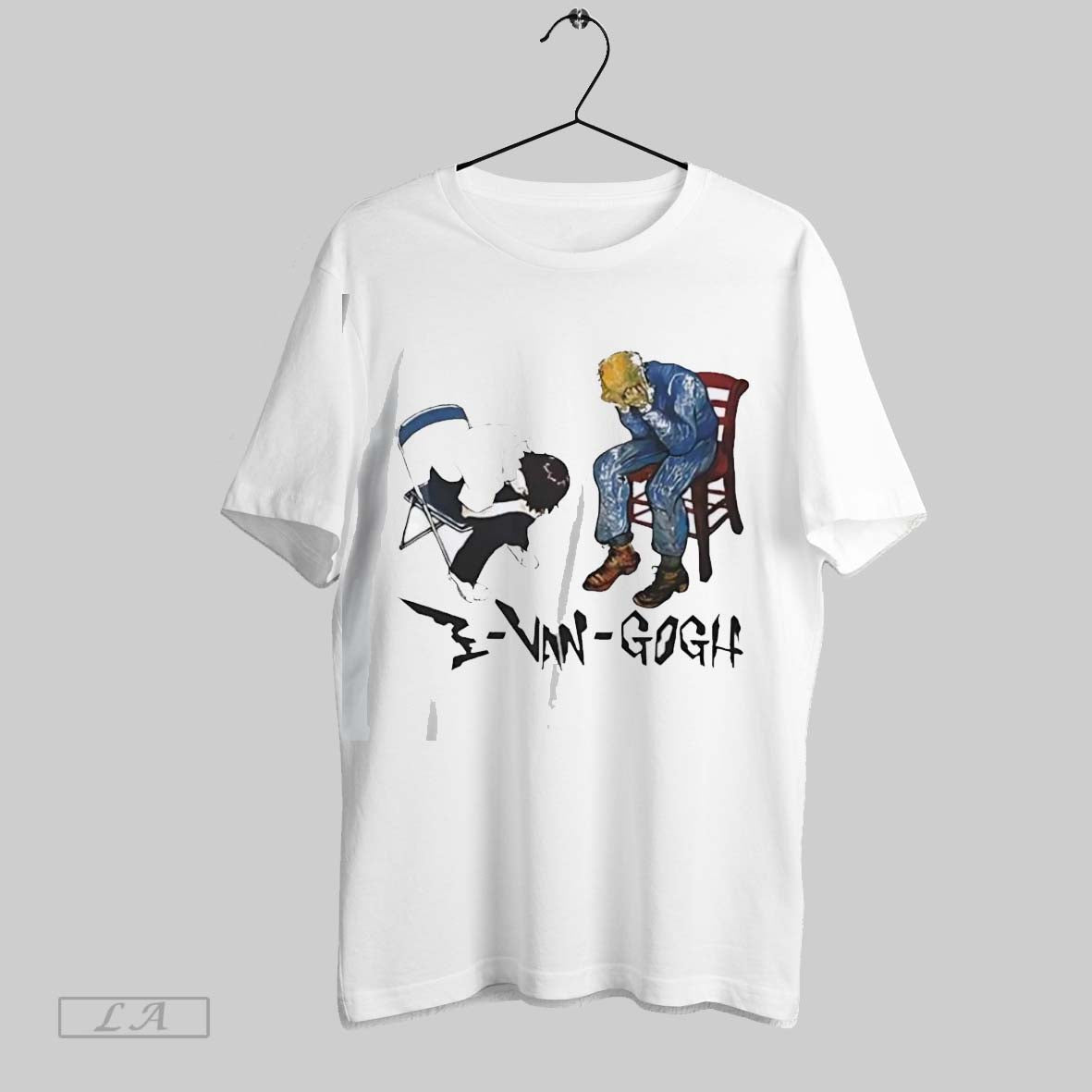 Original Van Gogh And Ikari Shinji Evangogh - Adult & Kids T-Shirts, Sweatshirts & Hoodies apparel design preview 1