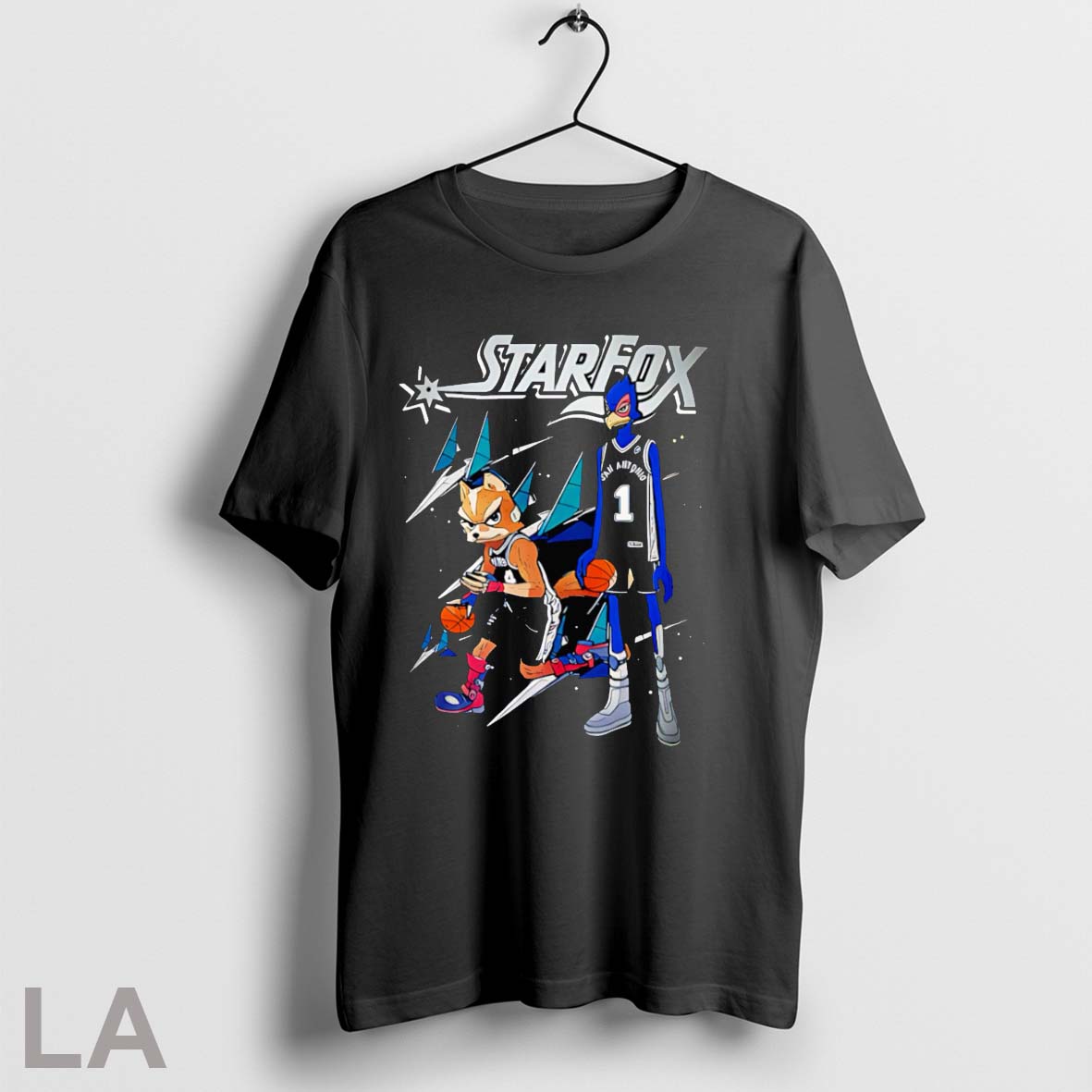 Original Victor Wembanyama And Deaaron Fox Starfox - Adult & Kids T-Shirts, Sweatshirts & Hoodies apparel design preview 1
