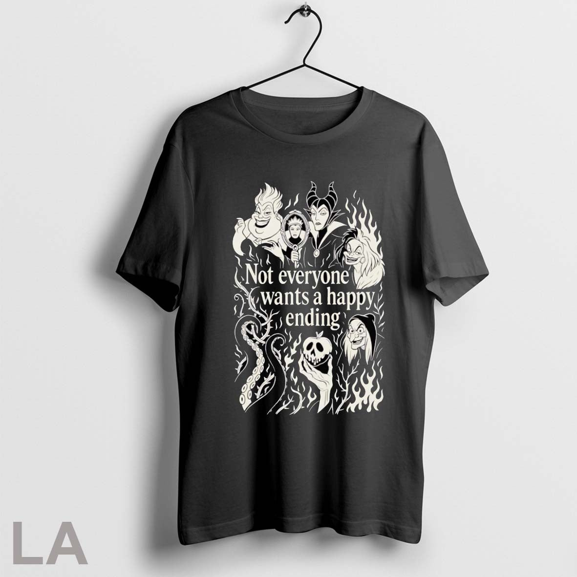 Original Villain Era Not Everyone Wants A Happy - Adult & Kids T-Shirts, Sweatshirts & Hoodies apparel design preview 1