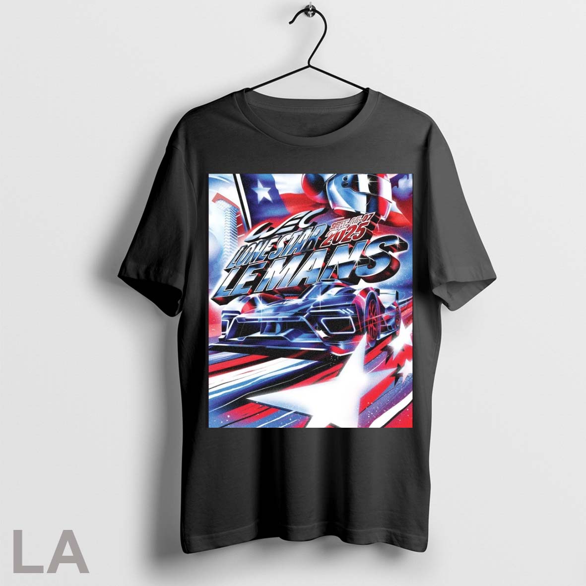 Original Wec Lone Star Le Mans September 5th 7th 2025 - Adult & Kids T-Shirts, Sweatshirts & Hoodies apparel design preview 1