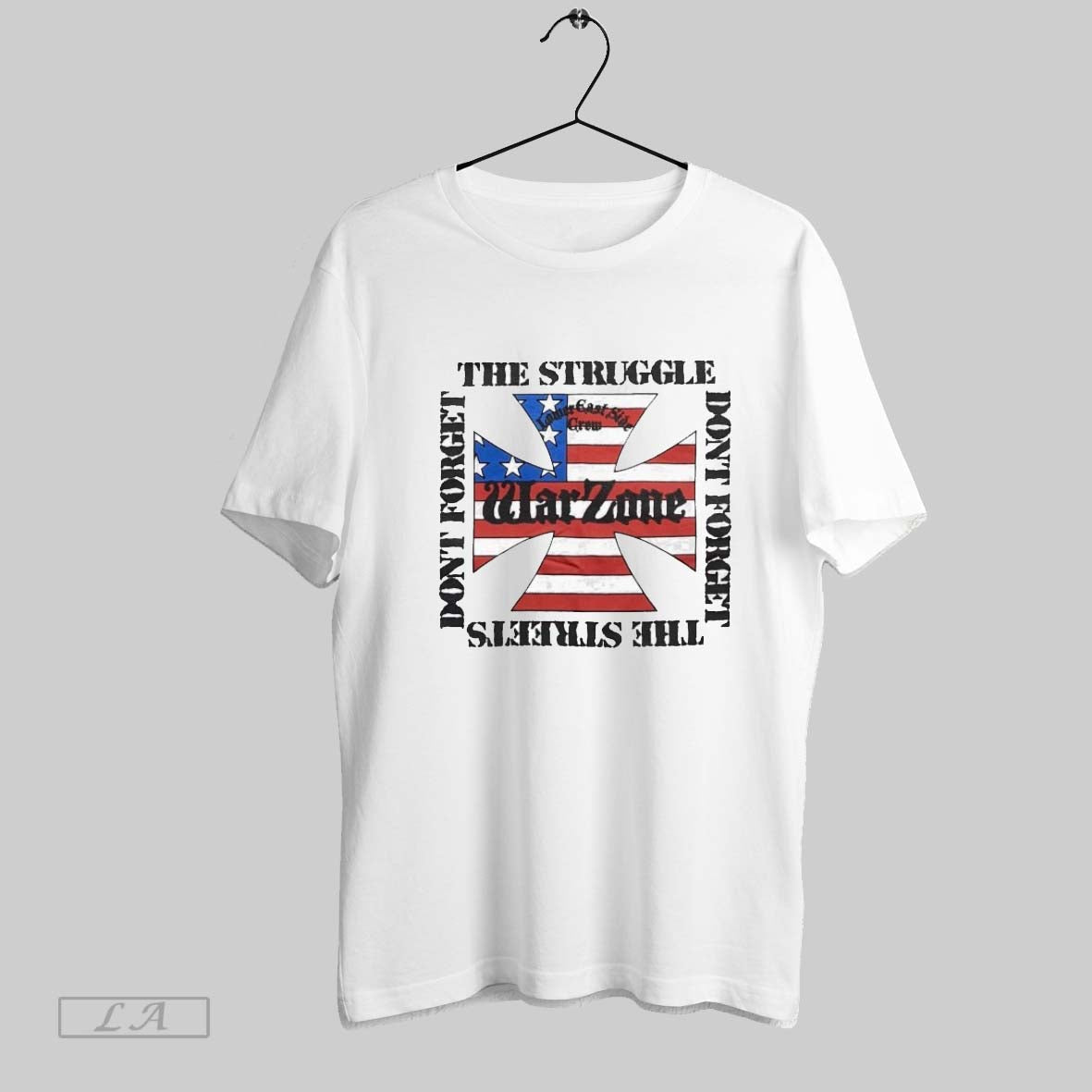 Original Warzone Dont Forget The Struggle Streets - Adult & Kids T-Shirts, Sweatshirts & Hoodies apparel design preview 1