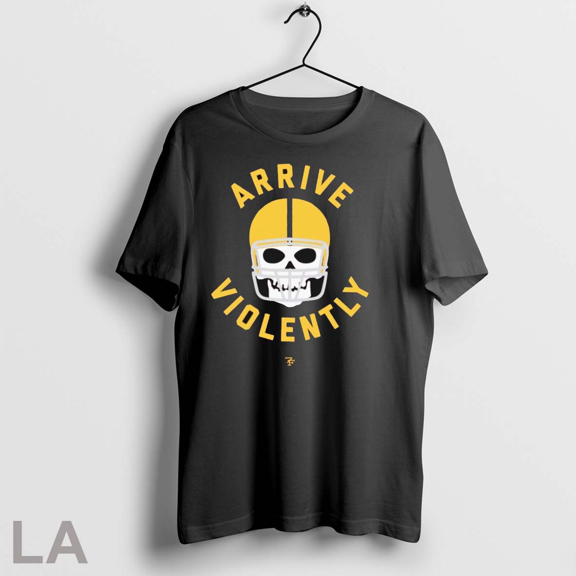 Original Washington Commanders Arrive Violently - Adult & Kids T-Shirts, Sweatshirts & Hoodies apparel design preview 1
