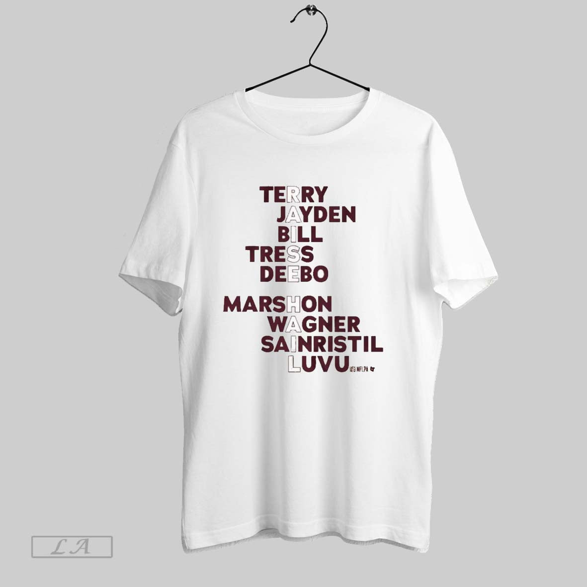 Original Washington Commanders Terry Jayden Bill - Adult & Kids T-Shirts, Sweatshirts & Hoodies apparel design preview 1