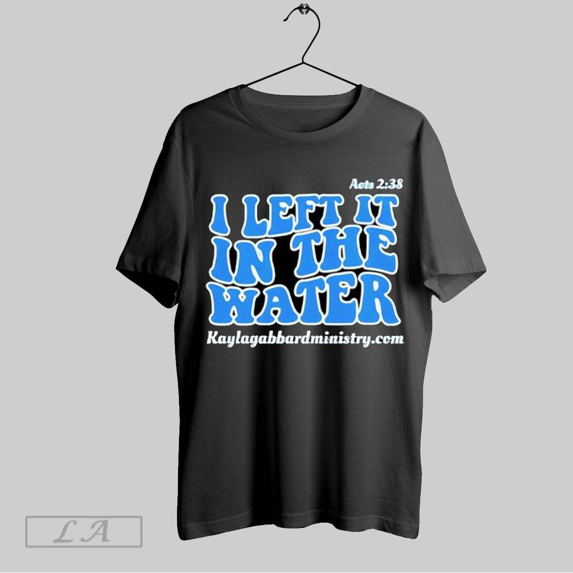 Original Water Baptism Acts 238 Bible Verse Christian - Adult & Kids T-Shirts, Sweatshirts & Hoodies apparel design preview 1