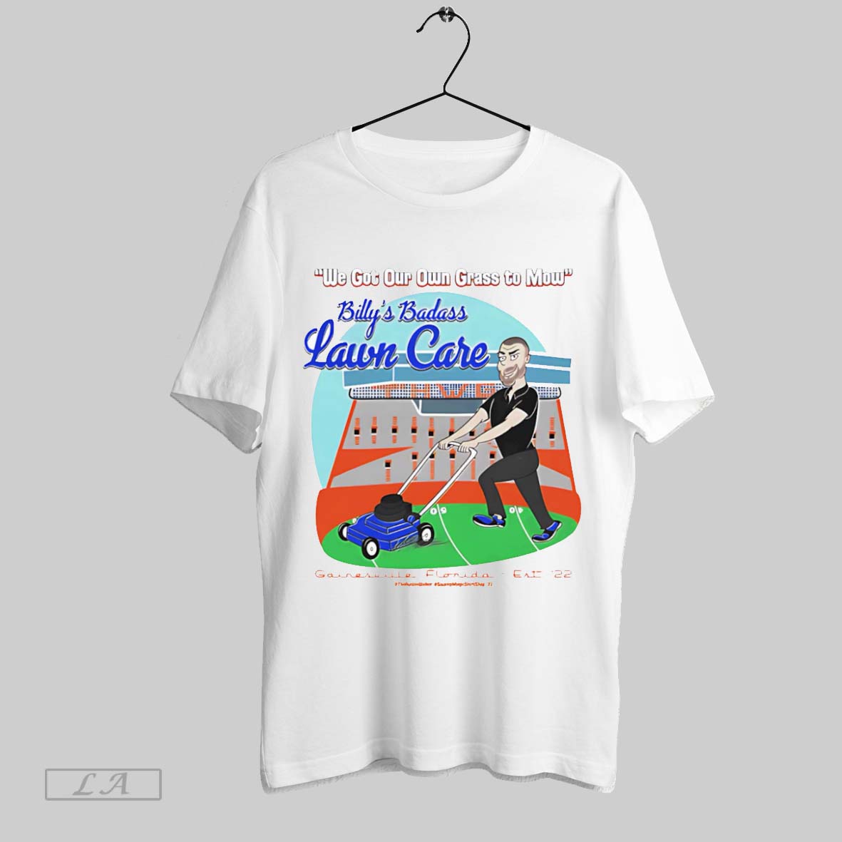 Original We Got Our Own Grass To Mow Billys Badass - Adult & Kids T-Shirts, Sweatshirts & Hoodies apparel design preview 1