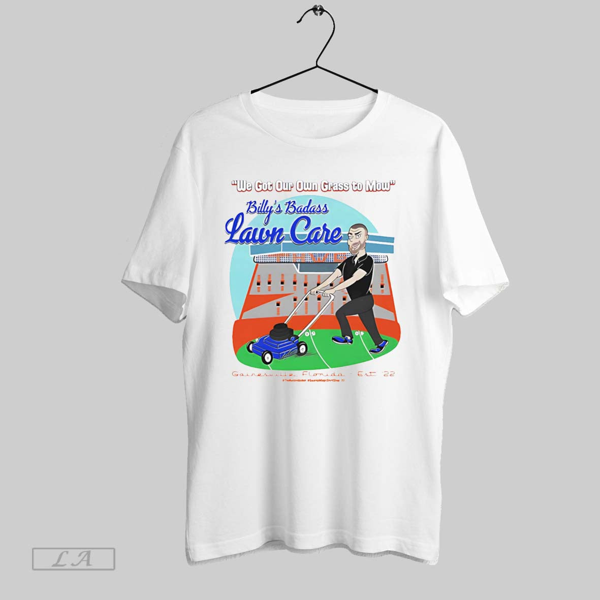 Original We Got Our Own Grass To Mow Billys Badass - Adult & Kids T-Shirts, Sweatshirts & Hoodies apparel design preview 1