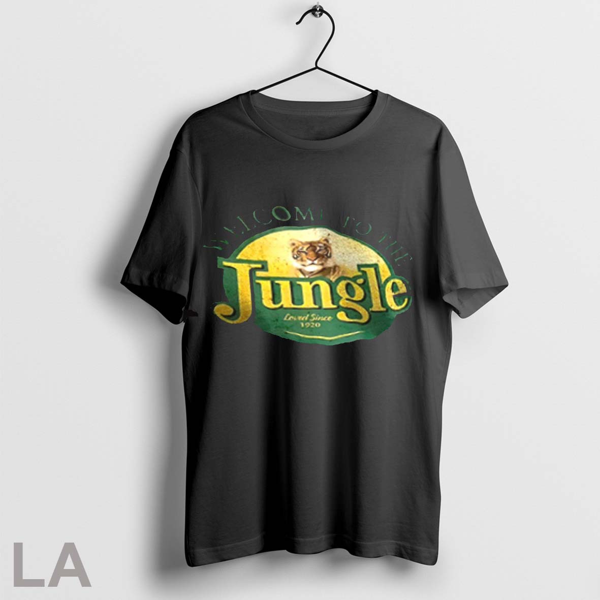 Original Welcome To The Jungle Loved Since 1920 Tiger - Adult & Kids T-Shirts, Sweatshirts & Hoodies apparel design preview 1