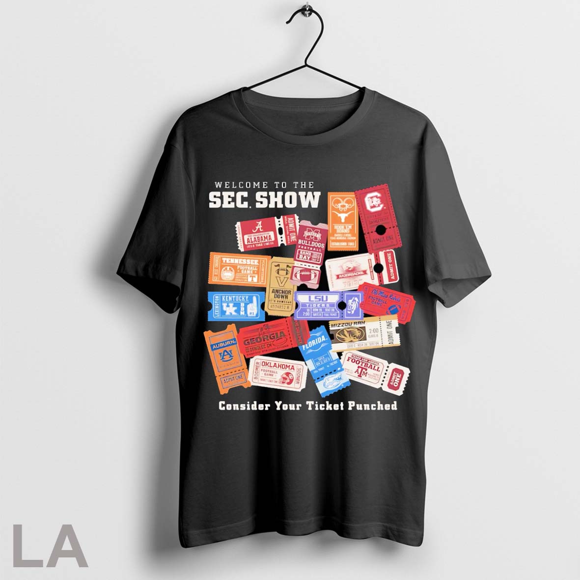 Original Welcome To The Sec Show Retro - Adult & Kids T-Shirts, Sweatshirts & Hoodies apparel design preview 1