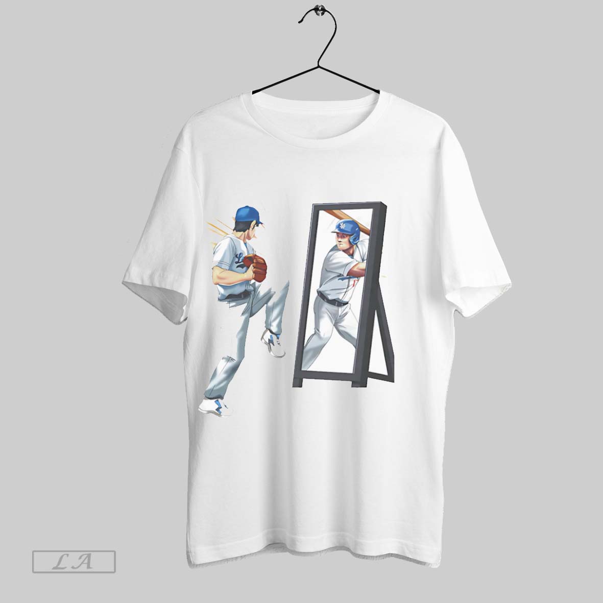 Original Welcome To The Sho X2 Mirror White Poster - Adult & Kids T-Shirts, Sweatshirts & Hoodies apparel design preview 1
