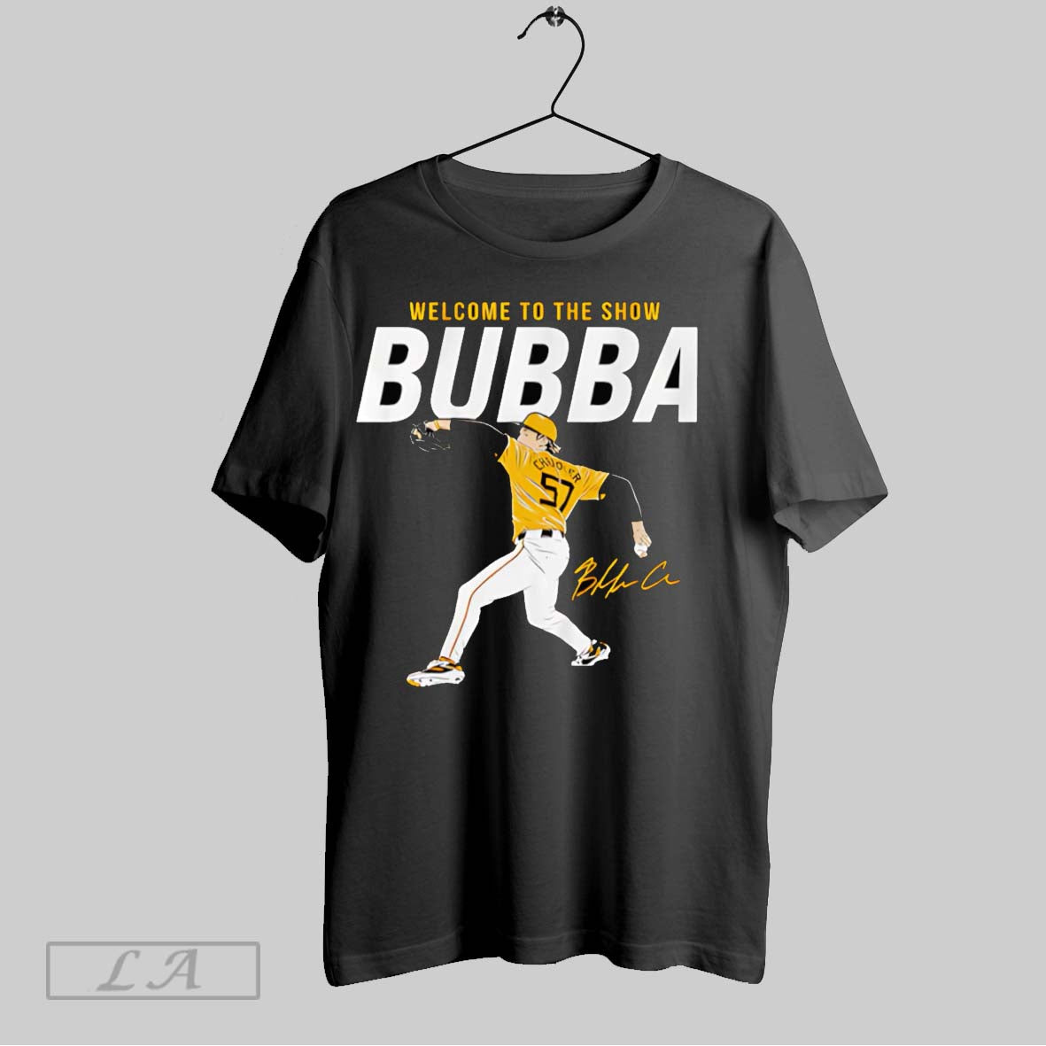 Original Welcome To The Show Bubba Chandler - Adult & Kids T-Shirts, Sweatshirts & Hoodies apparel design preview 1