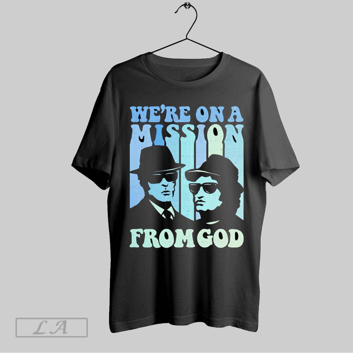 Original Were On A Mission From God Blues Brothers - Adult & Kids T-Shirts, Sweatshirts & Hoodies apparel design preview 1