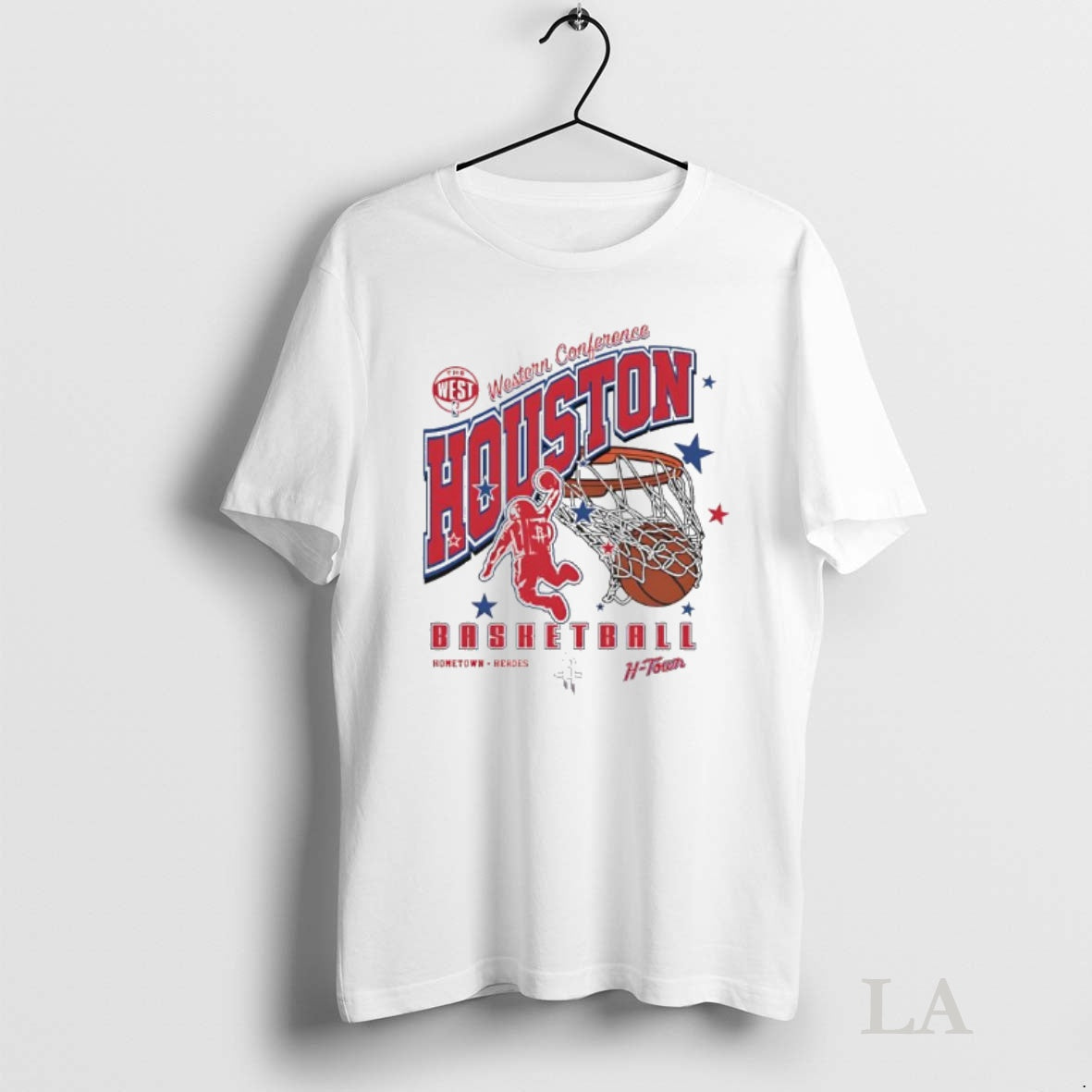 Original Western Conference Houston Rockets 2025 - Adult & Kids T-Shirts, Sweatshirts & Hoodies apparel design preview 1