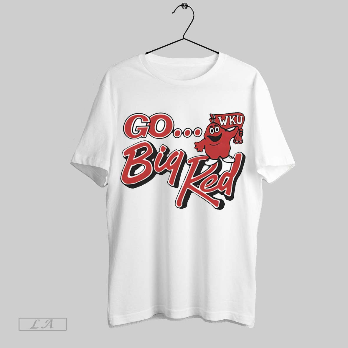 Original Western Kentucky Go Big Red Vintage - Adult & Kids T-Shirts, Sweatshirts & Hoodies apparel design preview 1