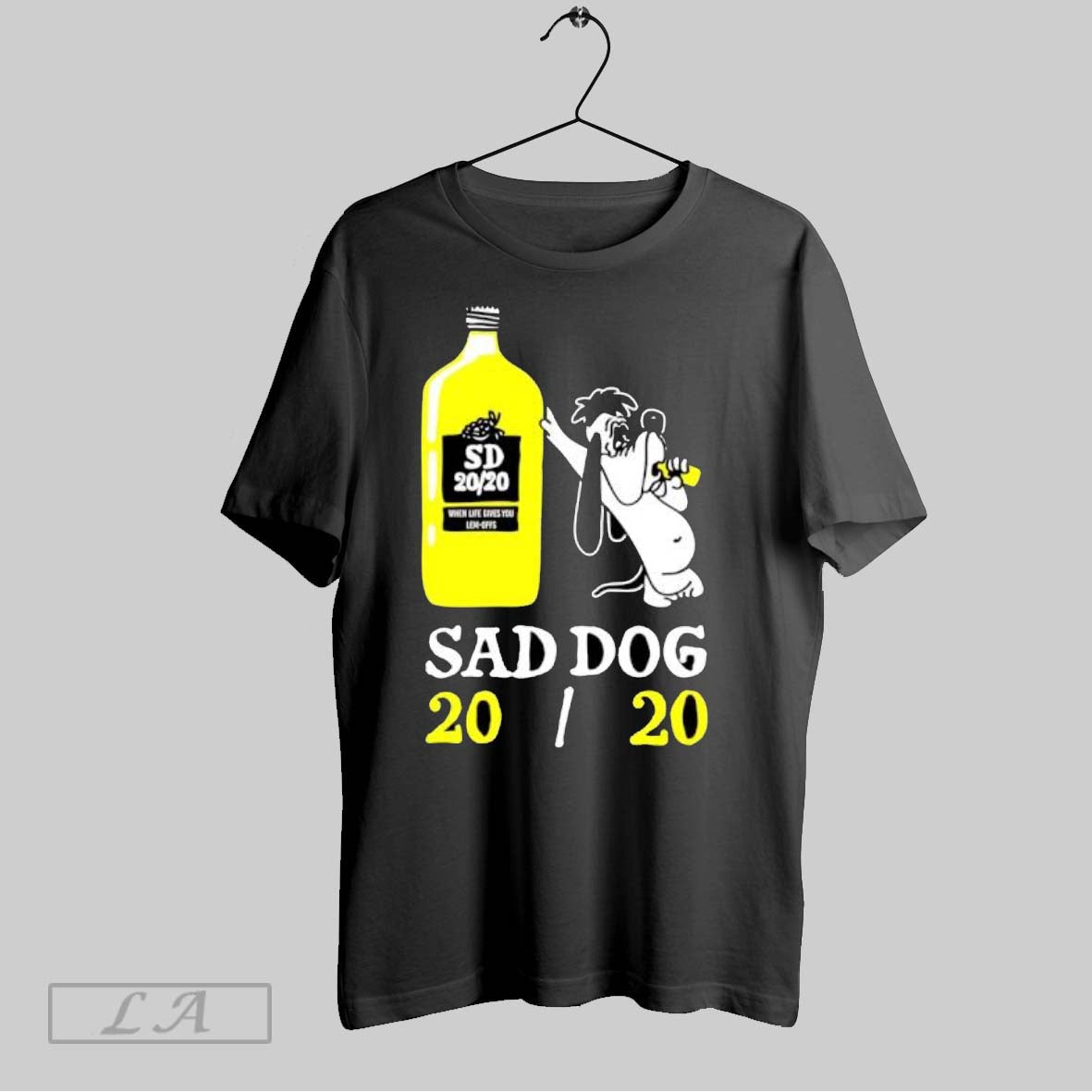 Original When Life Gives You Lem Offs Sad Dog 20 - Adult & Kids T-Shirts, Sweatshirts & Hoodies apparel design preview 1