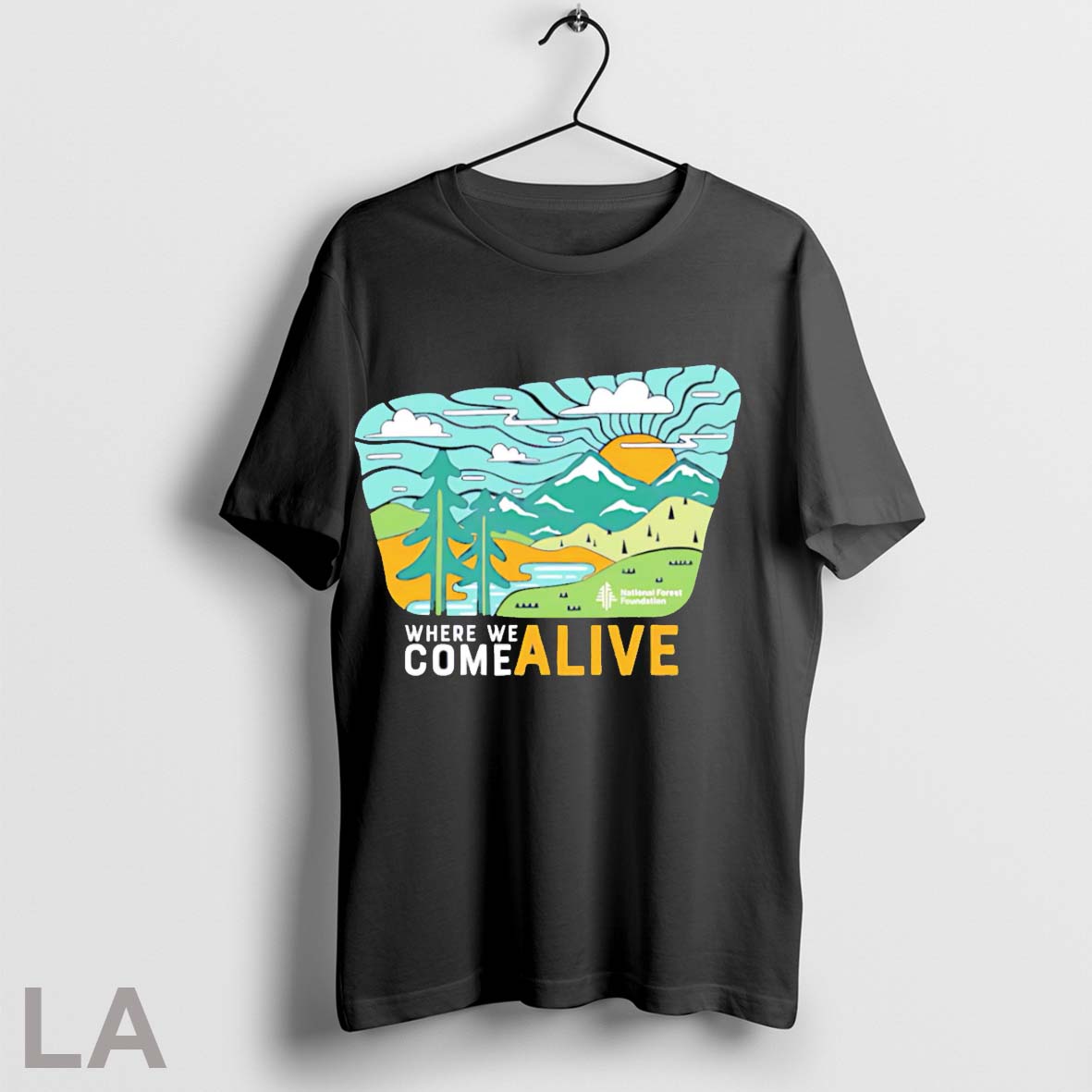 Original Where We Come Alive - Adult & Kids T-Shirts, Sweatshirts & Hoodies apparel design preview 1