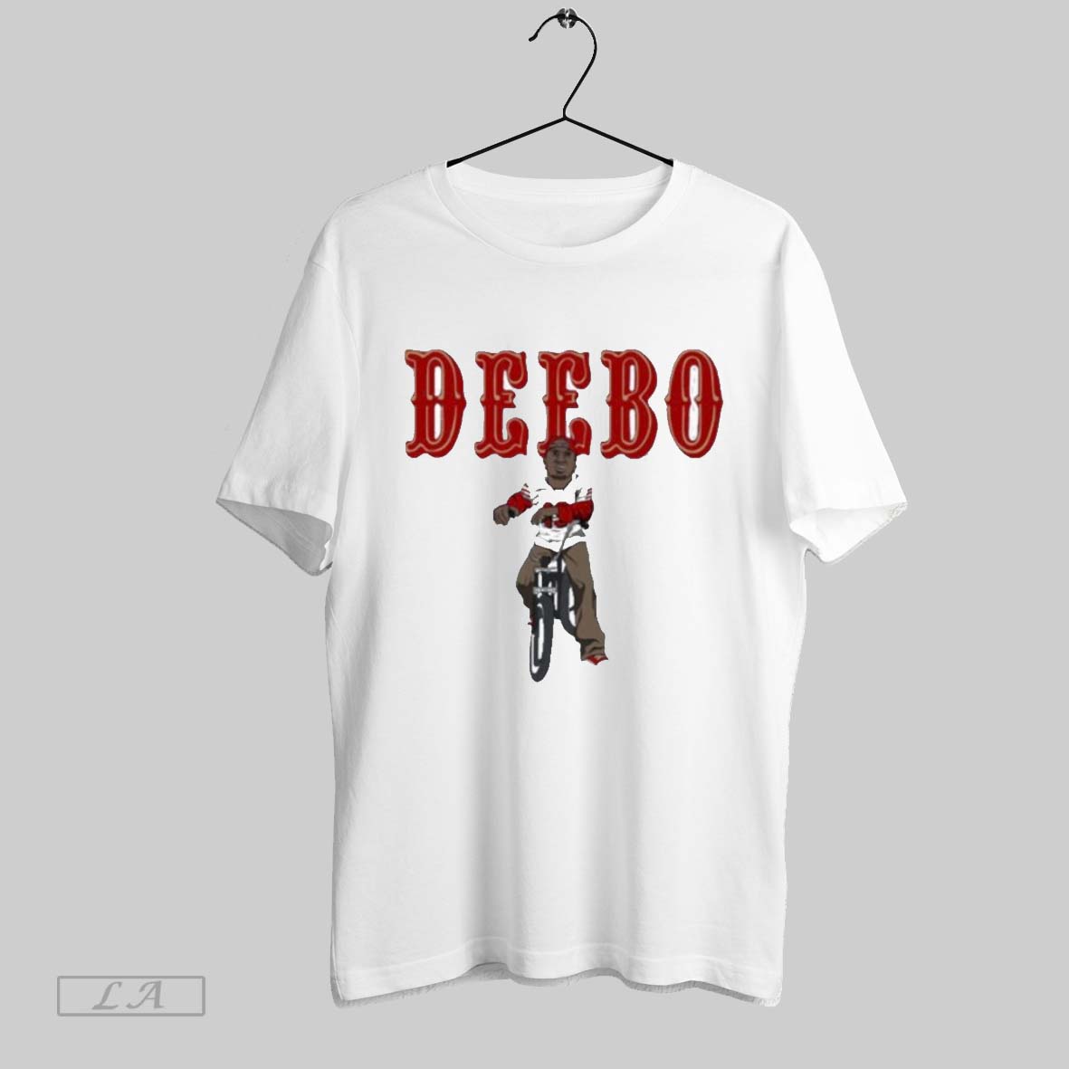 Original Who Wants Some Of Deebo Gold Football - Adult & Kids T-Shirts, Sweatshirts & Hoodies apparel design preview 1