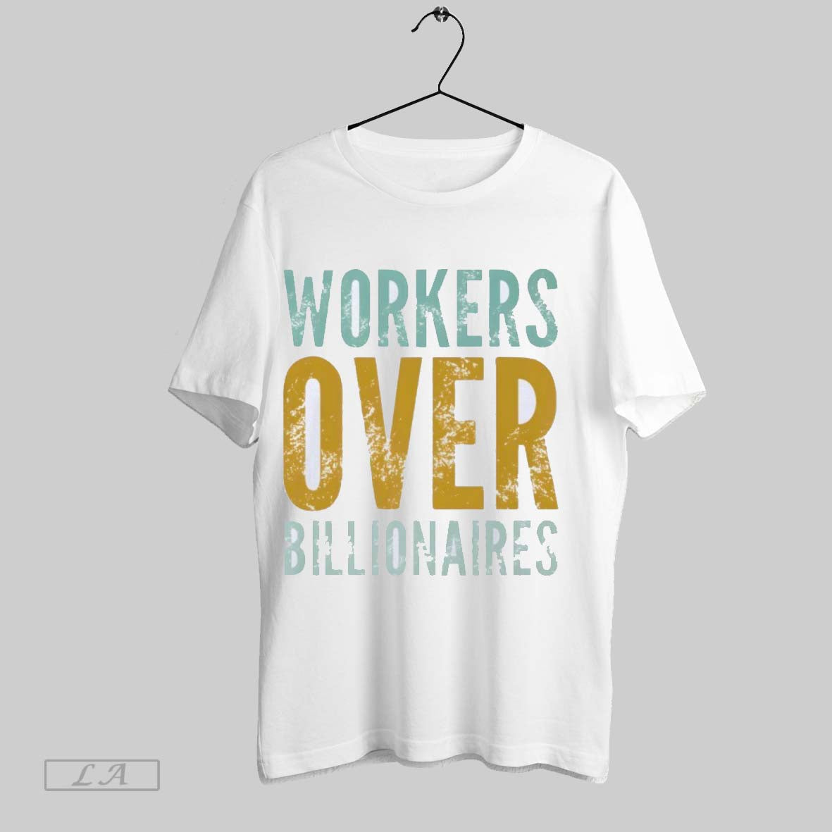 Original Workers Over Billionaires - Adult & Kids T-Shirts, Sweatshirts & Hoodies apparel design preview 1
