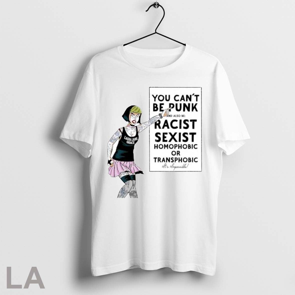Original You Cant Be A Punk And At The Same Time - Adult & Kids T-Shirts, Sweatshirts & Hoodies apparel design preview 1