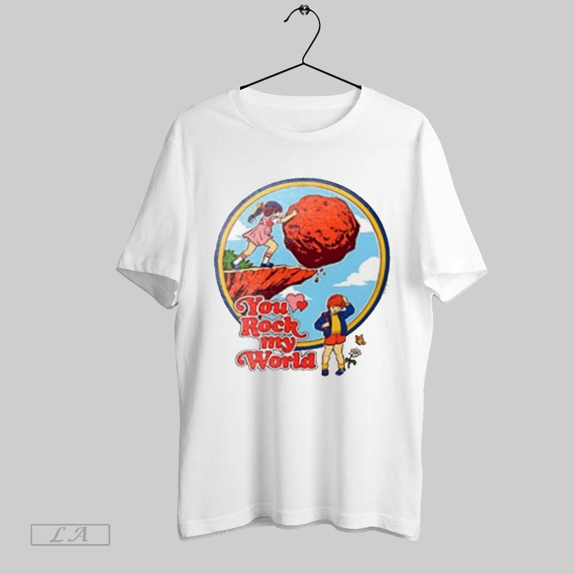 Original You Rock My World Kids - Adult & Kids T-Shirts, Sweatshirts & Hoodies apparel design preview 1