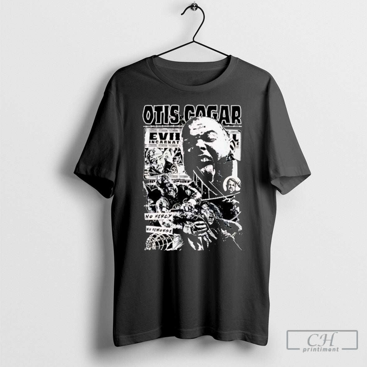 Otis Cogar No Mercy Remorse - Adult & Kids T-Shirts, Sweatshirts & Hoodies apparel design preview 1