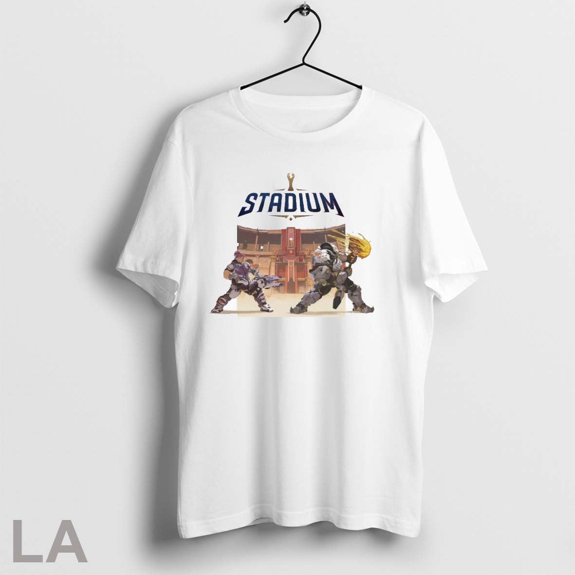 Overwatch 2 Stadium Zarya Vs Reinhardt - Adult & Kids T-Shirts, Sweatshirts & Hoodies apparel design preview 1