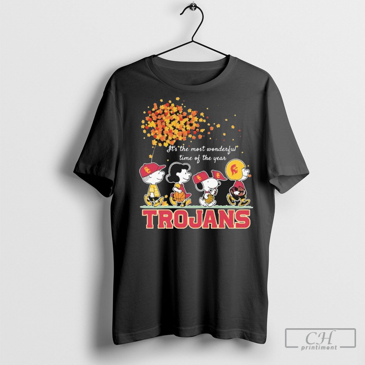 Peanuts Characters Its The Most Wonderful Time Of - Adult & Kids T-Shirts, Sweatshirts & Hoodies apparel design preview 1