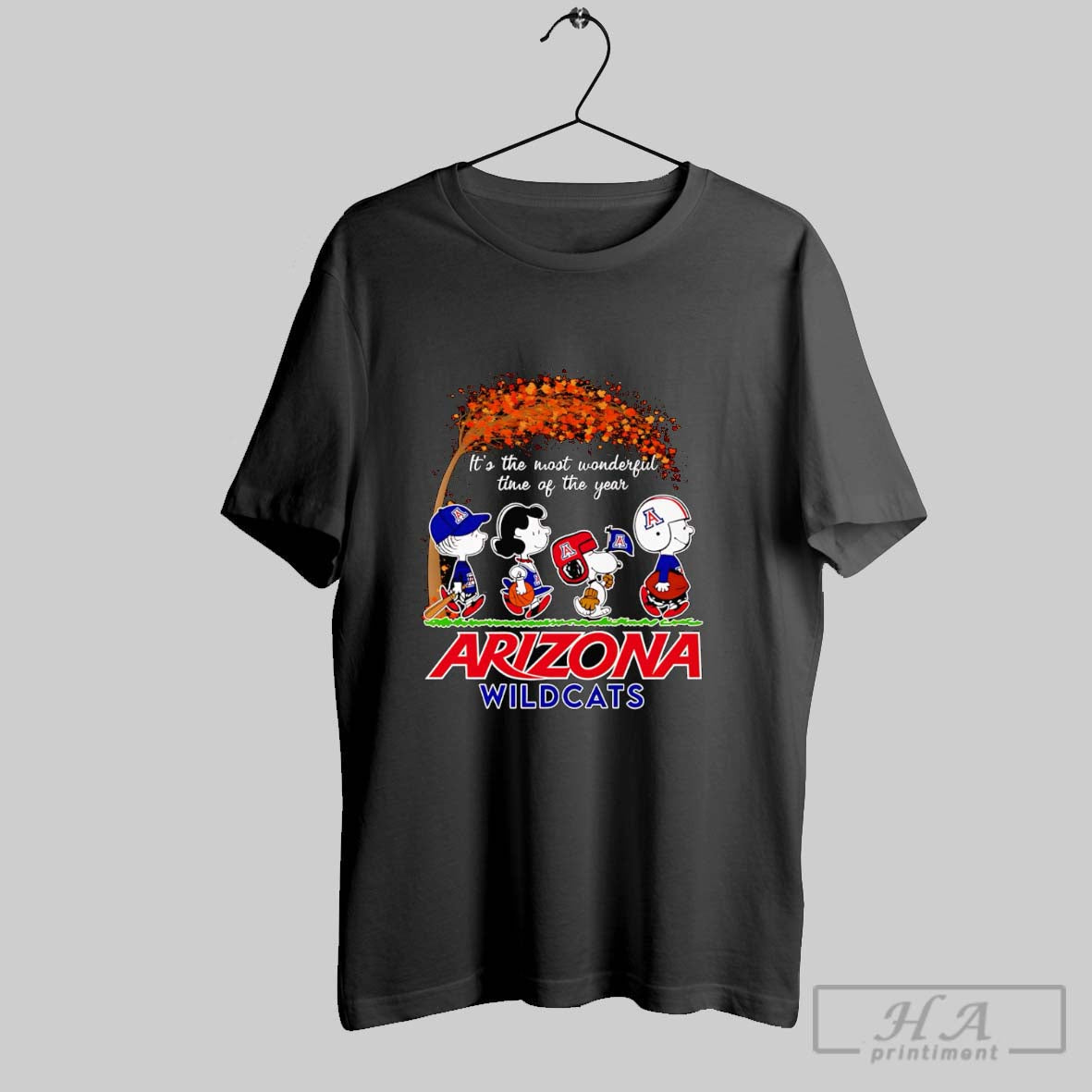Peanuts Its The Most Wonderful Time Of Year Arizona - Adult & Kids T-Shirts, Sweatshirts & Hoodies apparel design preview 1
