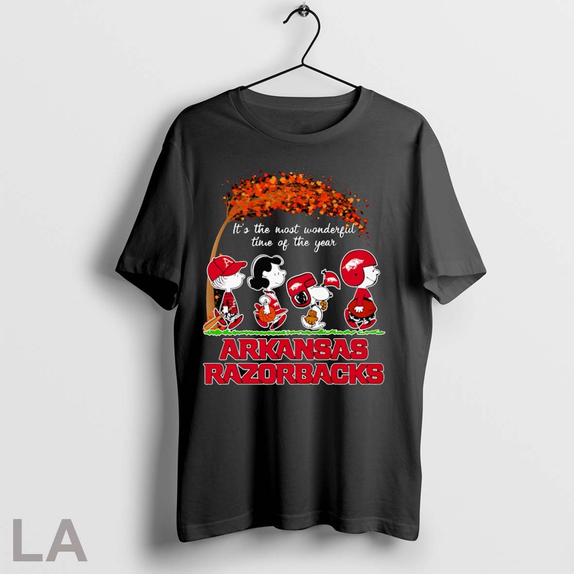 Peanuts Its The Most Wonderful Time Of Year Arkansas - Adult & Kids T-Shirts, Sweatshirts & Hoodies apparel design preview 1