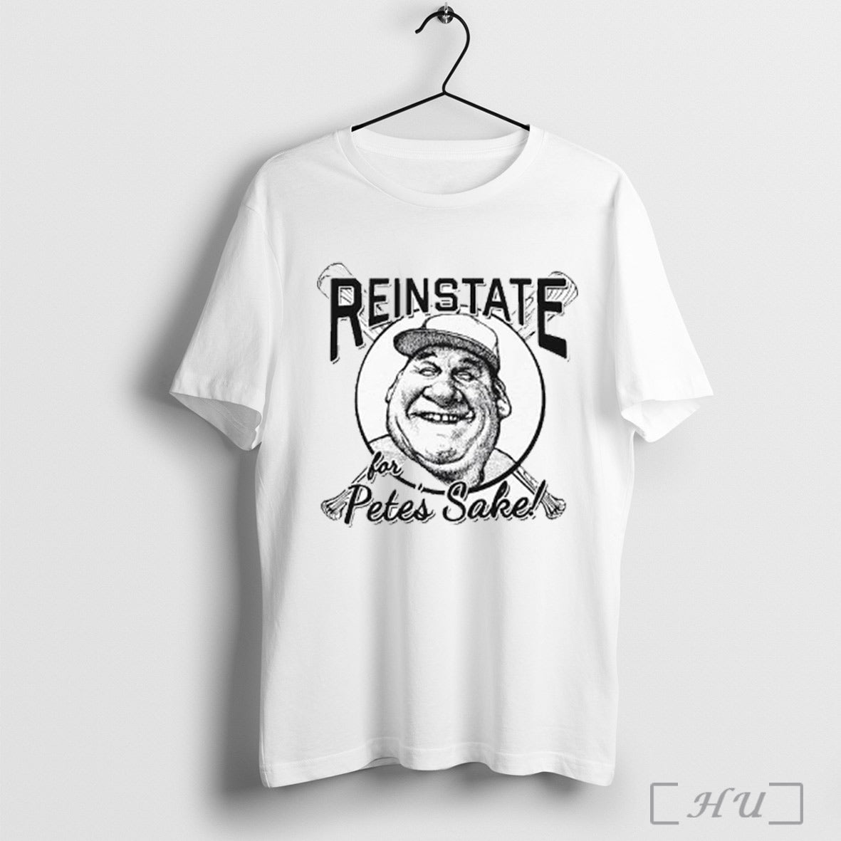 Pete Rose Reinstate For Petes Sake - Adult & Kids T-Shirts, Sweatshirts & Hoodies apparel design preview 1