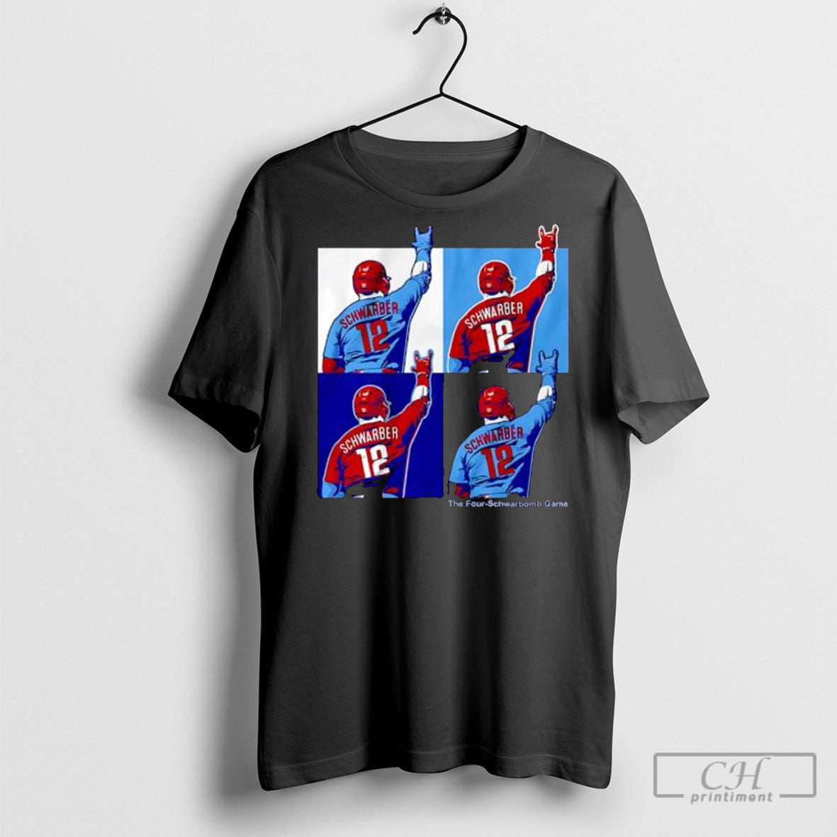 Philadelphia Phillies The Four Schwarbomb Game - Adult & Kids T-Shirts, Sweatshirts & Hoodies apparel design preview 1