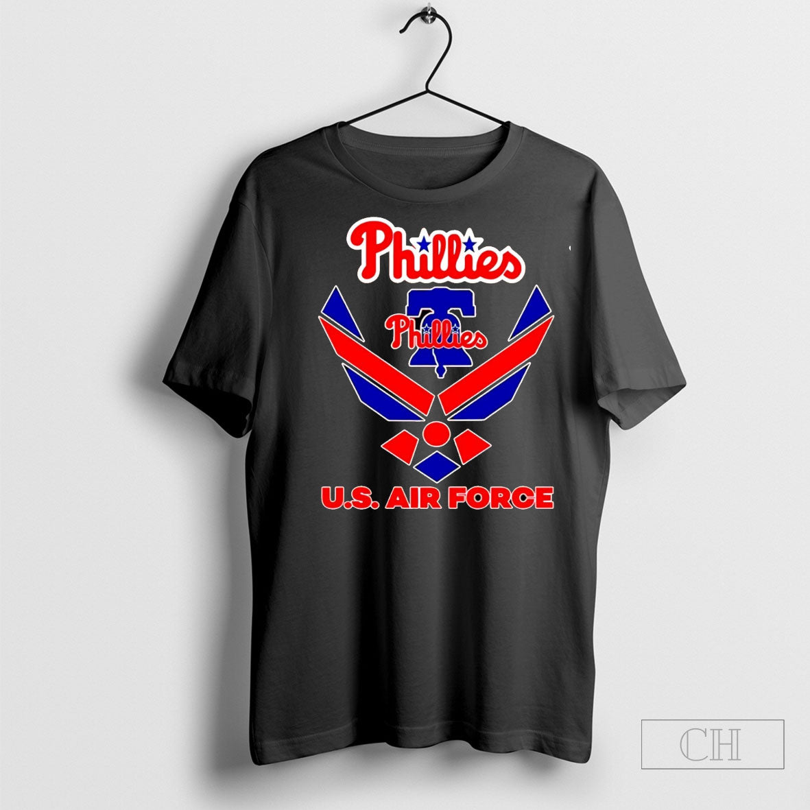 Philadelphia Phillies Us Air Force 2025 - Adult & Kids T-Shirts, Sweatshirts & Hoodies apparel design preview 1