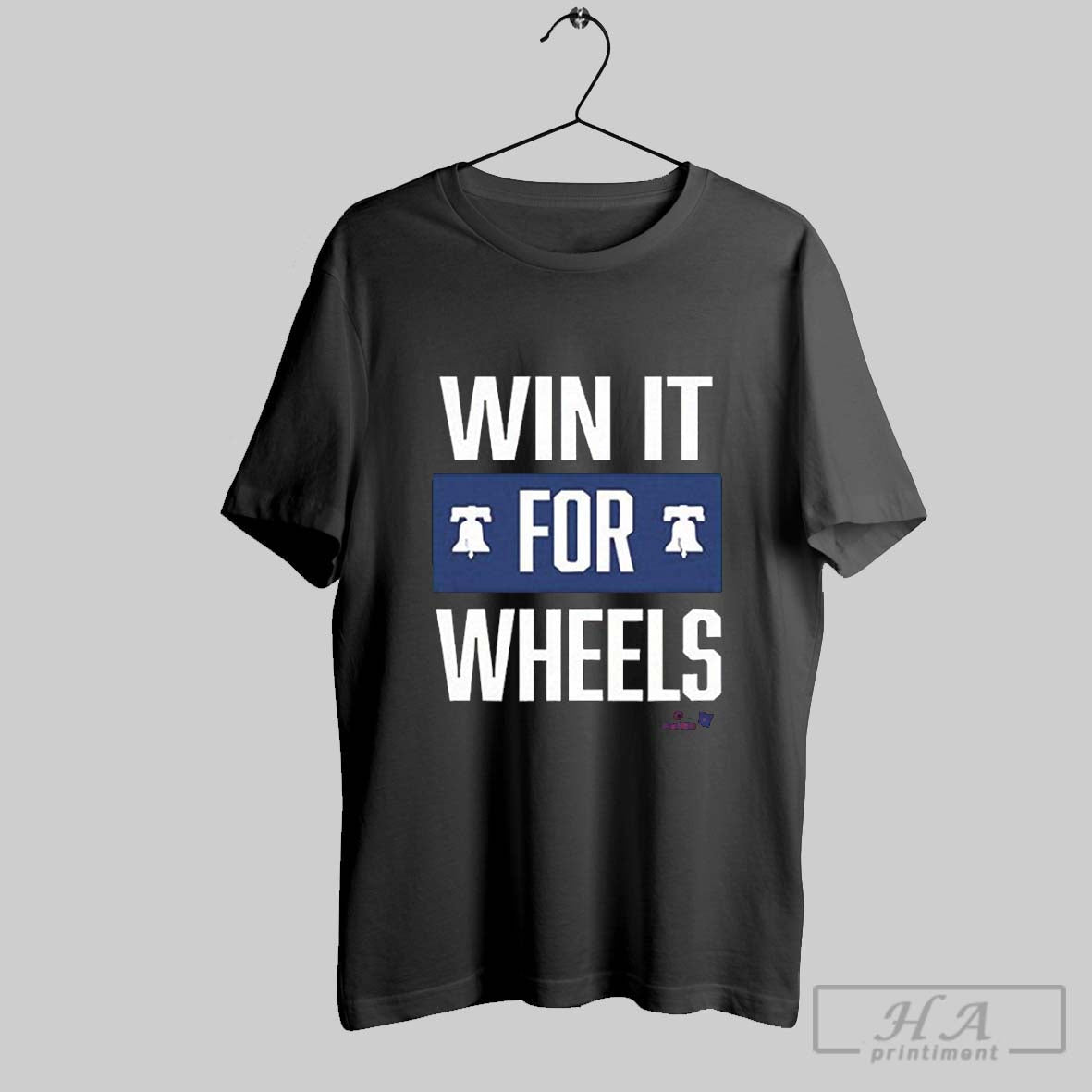 Philadelphia Phillies Win It For Wheels - Adult & Kids T-Shirts, Sweatshirts & Hoodies apparel design preview 1