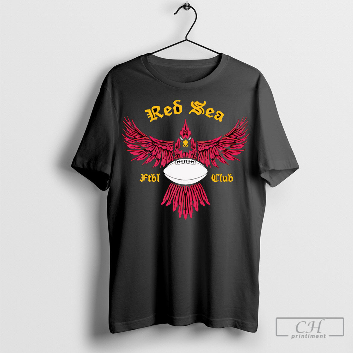 Phoenix Red Sea Fc Graphic Sweater - Adult & Kids T-Shirts, Sweatshirts & Hoodies apparel design preview 1