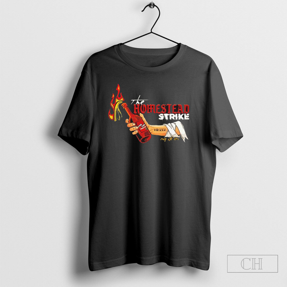Pittsburgh The Homestead Strike - Adult & Kids T-Shirts, Sweatshirts & Hoodies apparel design preview 1